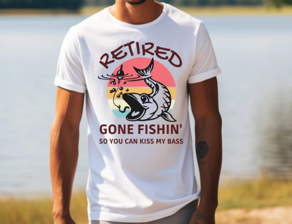 Bass Fish Svg, Papa Grandpa Svg for T-Shirt Designs and Graphics