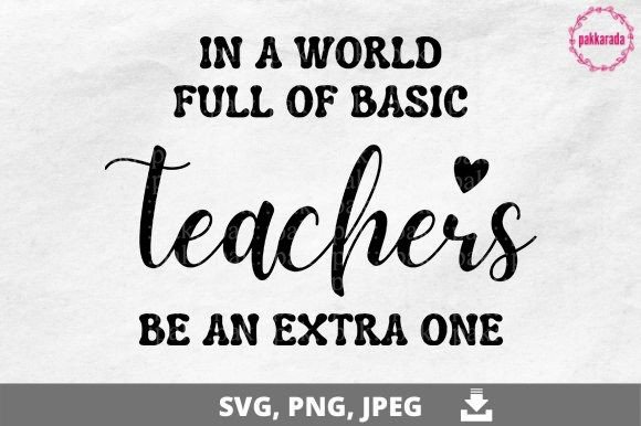 Funny Teacher SVG for Embroidery Projects