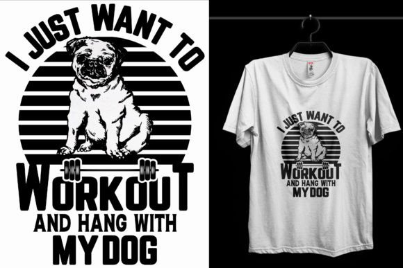 I Just Want to Gym T-Shirt Design Graphics