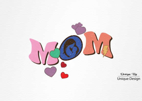 Mother's Day Sublimation Design for T-Shirt Graphics