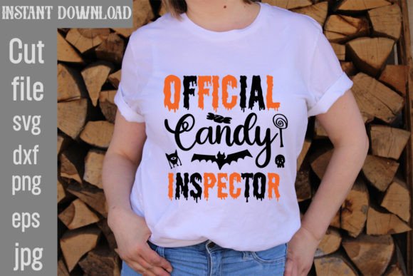 Official Candy Inspector Graphics for T-Shirt Designs