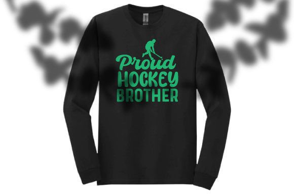 Proud Hockey Brother Svg Design