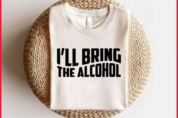 Retro Funny T-shirt Design, I’ll Bring T
